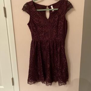 Adorable purple dress!